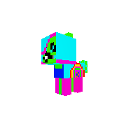 Rainbow pony