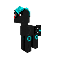 Shiny Umbreon Pony (fixed)