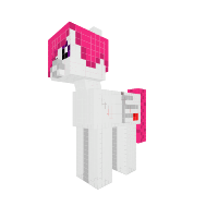 Pink Mane Emo Pony