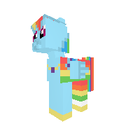 Rain Bow Dash gala dress