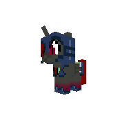 Dawn (Foal) in armor