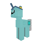 VAPOREON PONY!!!!!!!