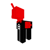RED HORN HOOD