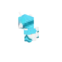 blue pony