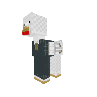 Squaishy Quack as a pony