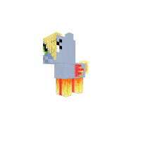 Flameing star
