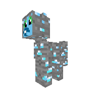 Pony in the diamond ore