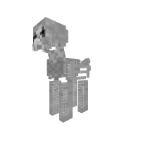 skeleton pony