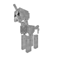 skeleton pony