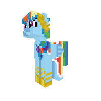 Rainbow Dash Gala Dress