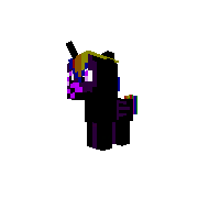 Rainbow Dash the Dark Night Foal