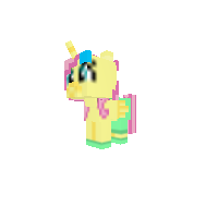 Princess FluTTerShy  As Filly