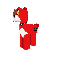 MC stone age hoof wolf (request)
