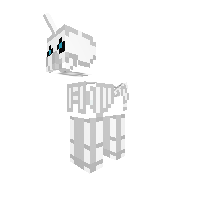 Skeleton pony
