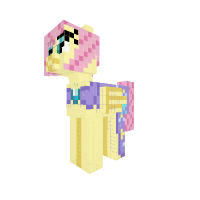 fluttershy-with trixi cape-