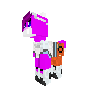 Pink Wolf ready for WAR!!!