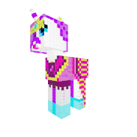 rarity in her gala dress