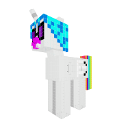 Vinyl scratch rainbow