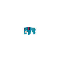 Hatsune Miku Pixel Head <.<
