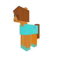Steve as a pony