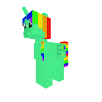 My Oc Rainbow Shine after she is tured into an Alicorn