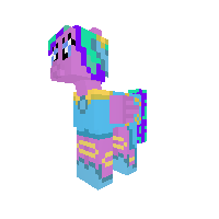 Pony In dress