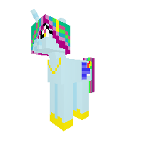 princess rainbow mane