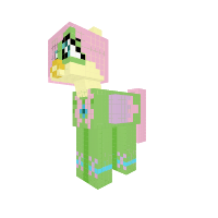 fluttershy power pony