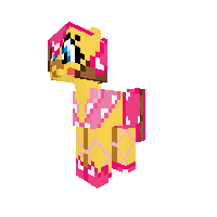 Pika Pony in armor