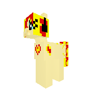 Sunset Shimmer-as a pegasus and with head phone's -