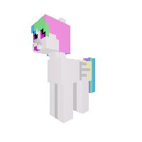 Celestia as a pegasus