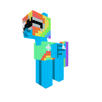 rainbow dash(with shades)