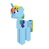Rainbow dash Alicorn