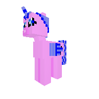 pinki blue pie