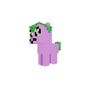 Spike (as a pony)