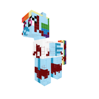 Rainbow Dash en Rainbow Factory