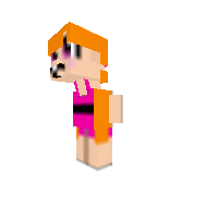 the pink powerpuff girl