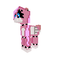 Pink wolf (animatronic) what she looks like now.