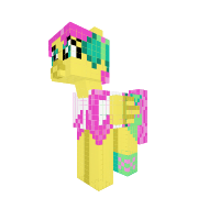 Fluttershy in EG outfit