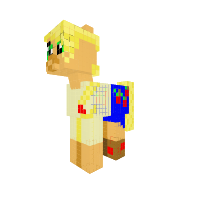 AppleJack in EG outfit