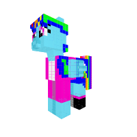 Rainbow Dash in EG outfit