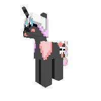 Skull Heart pony