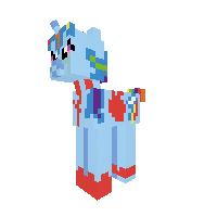 Rainbow Dash (injured Alicorn)