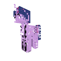 Glitched out Twilight Sparkle