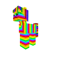 rainbow glitch