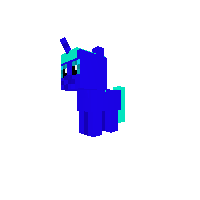 blue shot