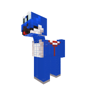 Blue Yoshi Pony (Mario)