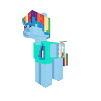 injored rainbow dash