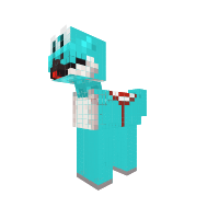 Light Blue Yoshi  Pony (Mario)