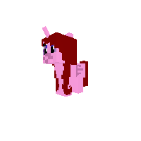 long haired pony